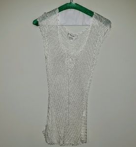 BeBe snow white sweater tank